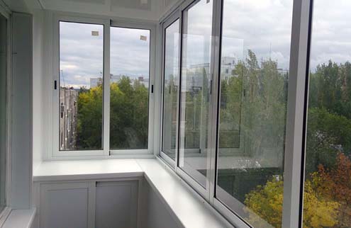Чем лучше застеклить балкон пластиком или алюминием Наро-Фоминск