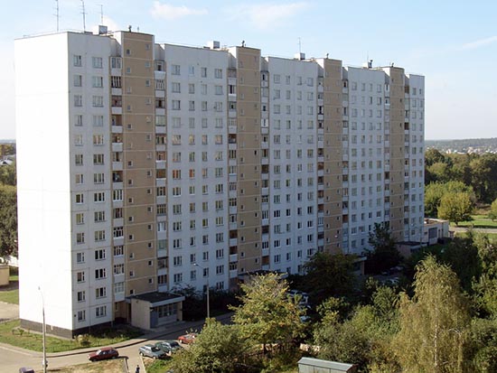 Остекление балконов в доме серии П 30 Наро-Фоминск